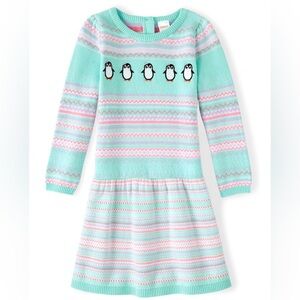 Gymboree Polar Party Fair Isle Sweater Dress